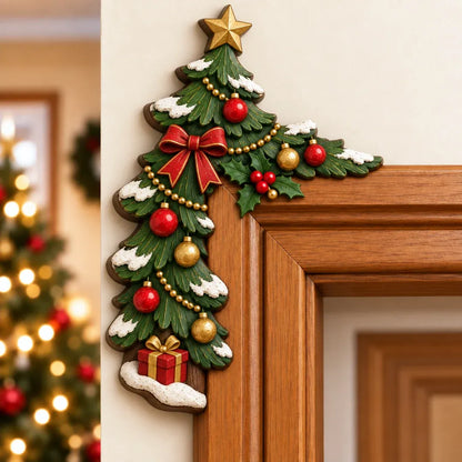 🎄3D Christmas Peekaboo Door Frame Decor – 8 Festive Designs ✨