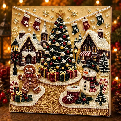 🎃🎄Christmas + Halloween Pearl Art DIY Kits