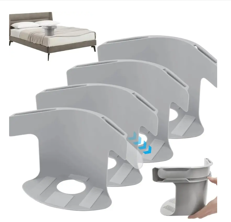 Invisible Bed Sheet Holders – Non-Slip Corner Fasteners for Deep Mattresses 🛌