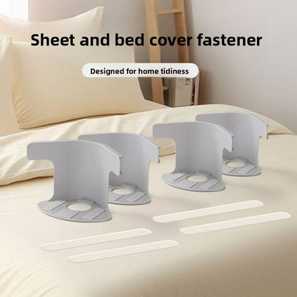 Invisible Bed Sheet Holders – Non-Slip Corner Fasteners for Deep Mattresses 🛌