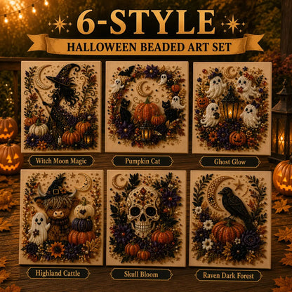 🎃🎄Christmas + Halloween Pearl Art DIY Kits