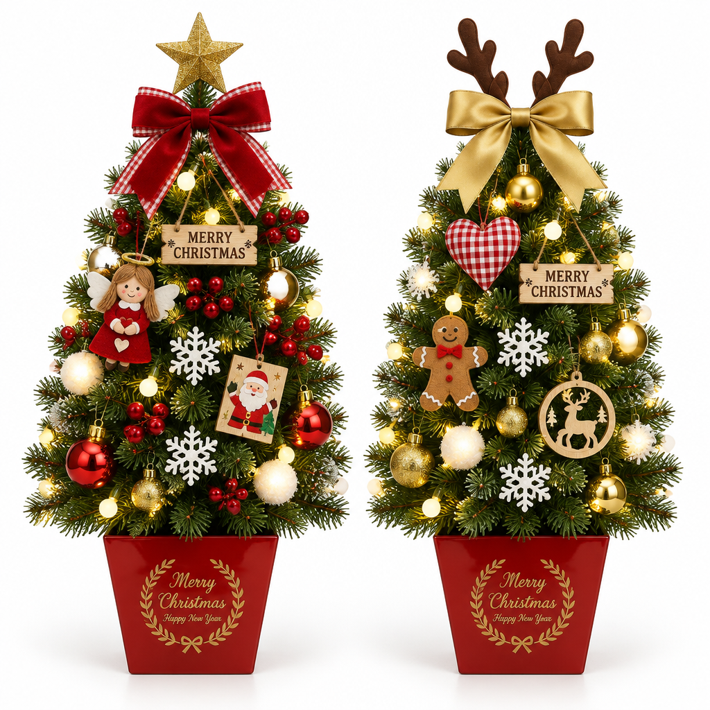 Mini Tabletop Christmas Tree Kit