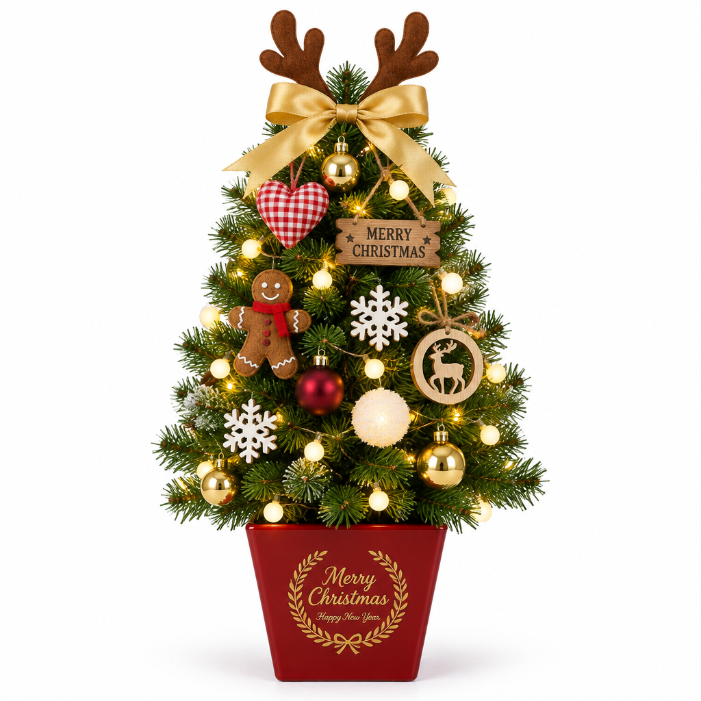 Mini Tabletop Christmas Tree Kit