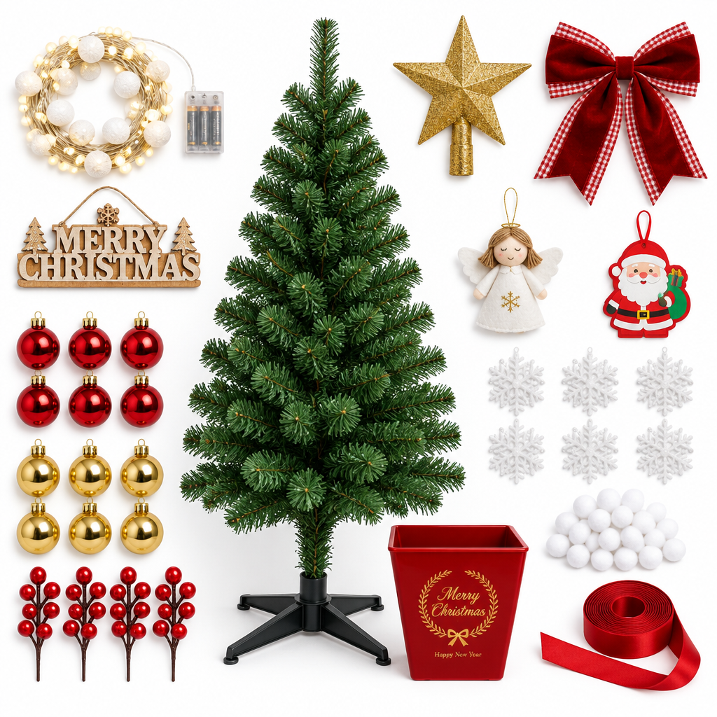 Mini Tabletop Christmas Tree Kit