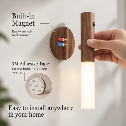 Detachable Magnetic Wireless Wall Light