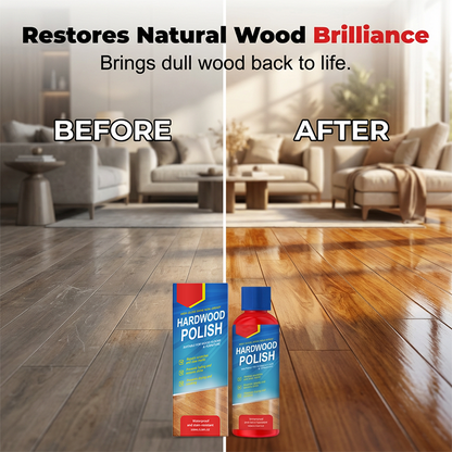 ✨High-Gloss Wood Restorer– Instant High-Gloss Shine for Home Surfaces!