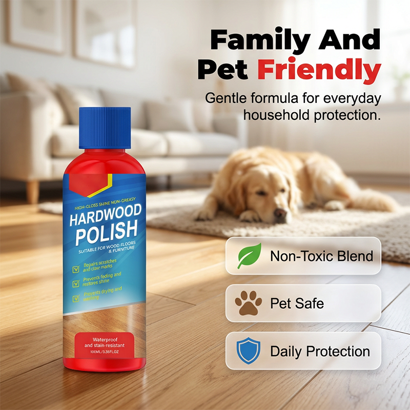✨High-Gloss Wood Restorer– Instant High-Gloss Shine for Home Surfaces!